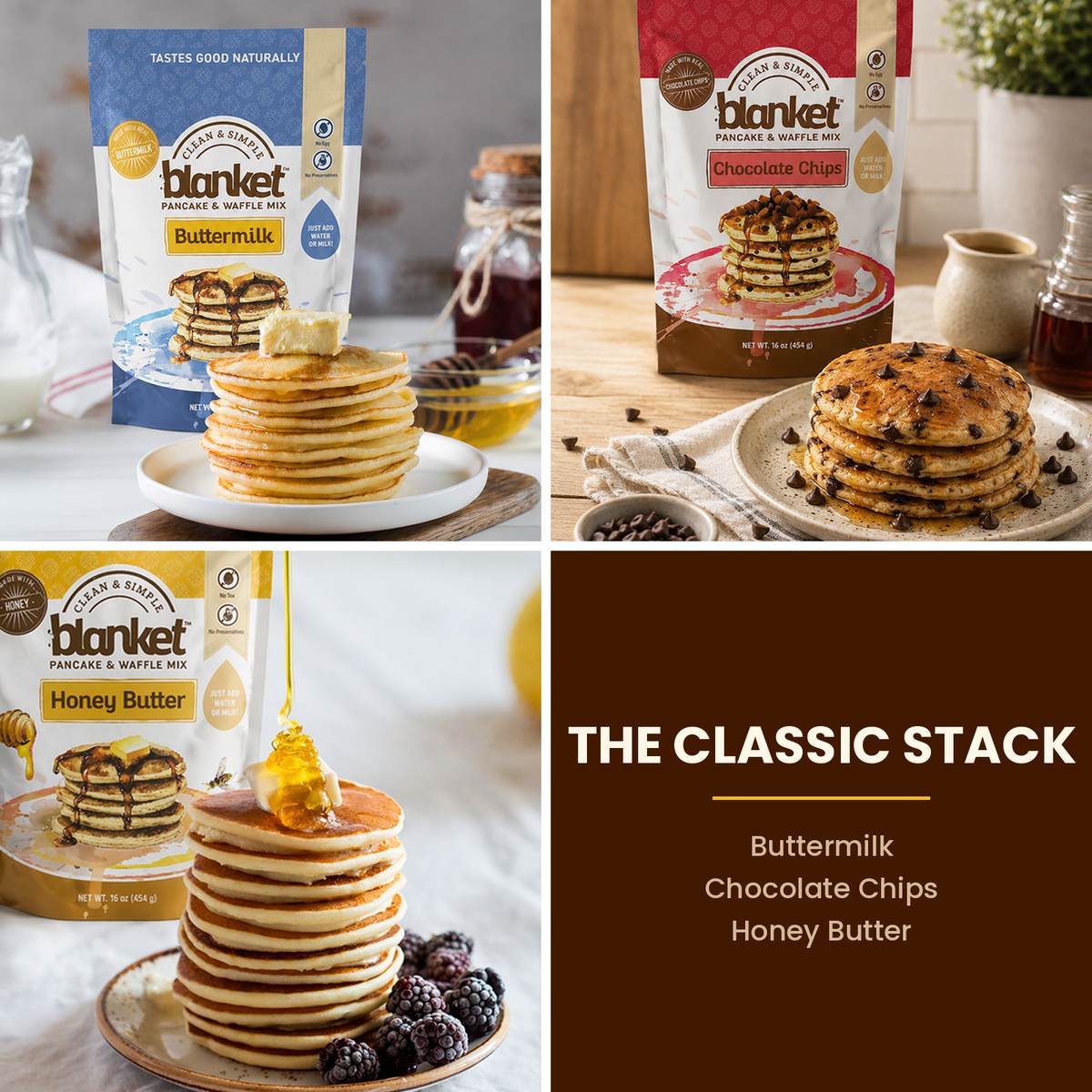 The Classic Stack — 3-Pack