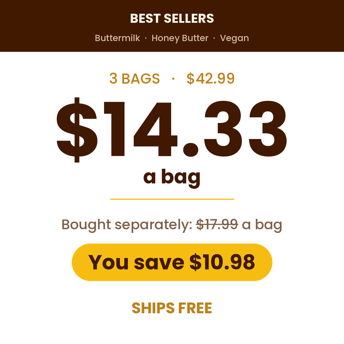 Best Sellers — 3-Pack