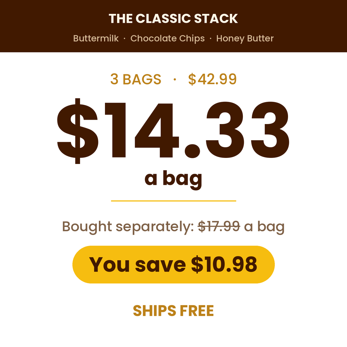 The Classic Stack — 3-Pack